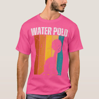 Water Polo Player Vintage Retro 70S Design Water P