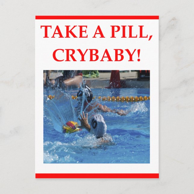 water polo postcard (Front)