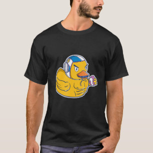 Water Polo Rubber Duck with Swimming Cap and Ball