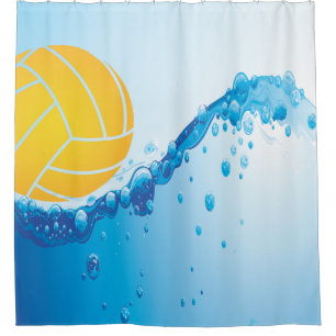 Water Polo Shower Curtain