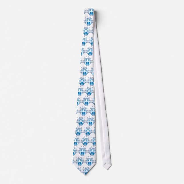 Water Polo Skull Tie (Front)