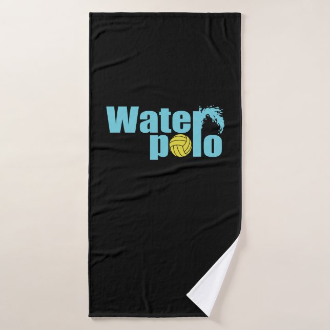 Water Polo Sport Wasserball Wasserbecken Bath Towel (Bath Towel)