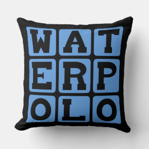 Water Polo, Sports Cushion