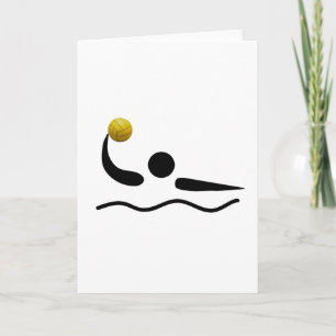 Water Polo Universal Sport Symbol Card