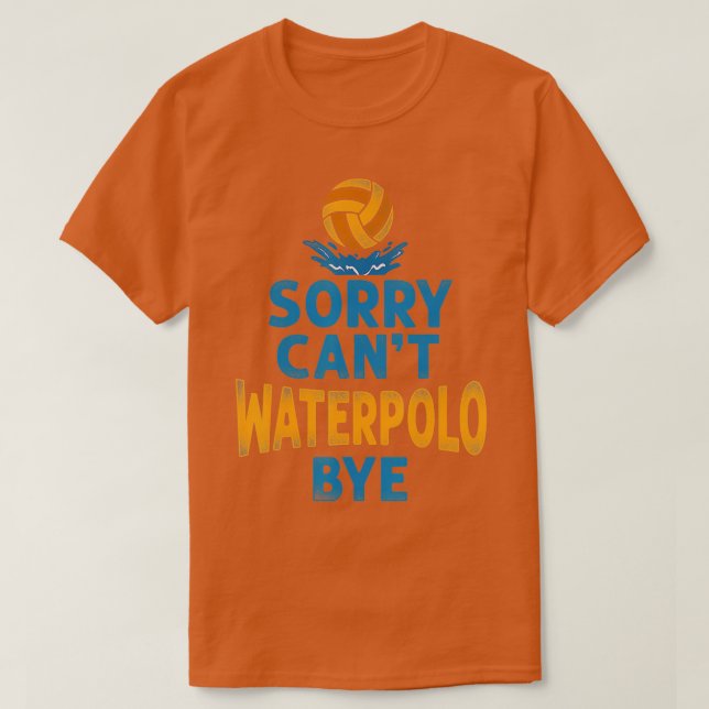 Water Polo Vintage Sorry  (Design Front)