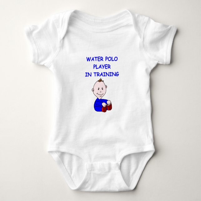 water pool baby bodysuit (Front)