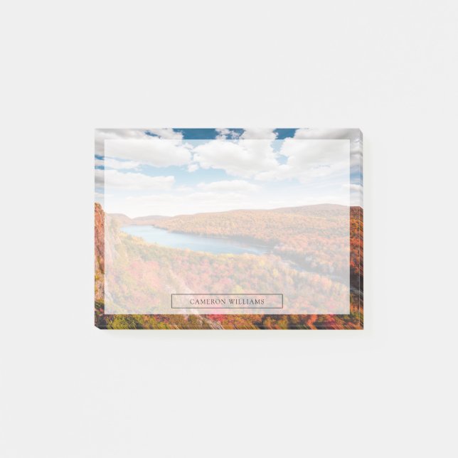Water | Porcupine Mountains Michigan Post-it Notes (Front)