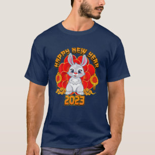 Water Rabbit Chinese Horoscope Lunar New Year T-Shirt