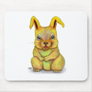 Water Rabbit Mouse Pad