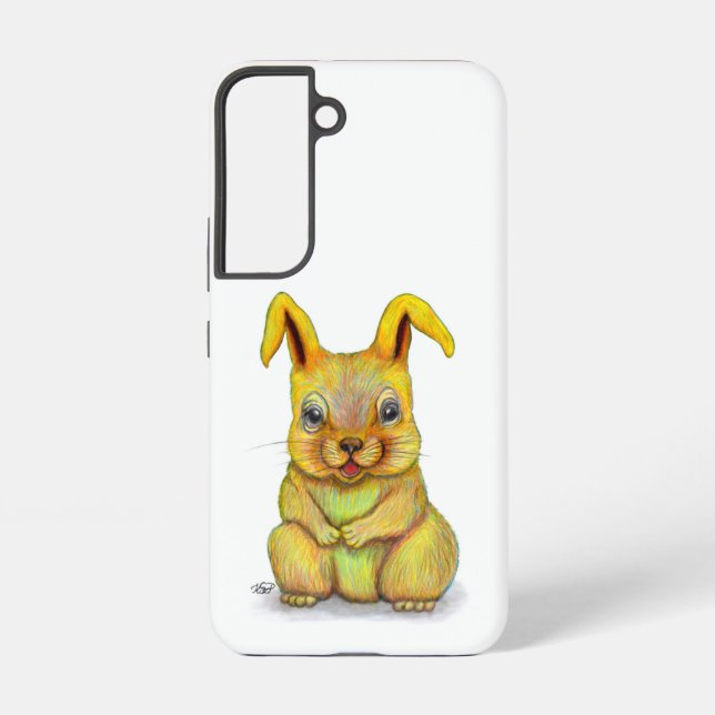 Water Rabbit Samsung Galaxy S22 Case (Back)