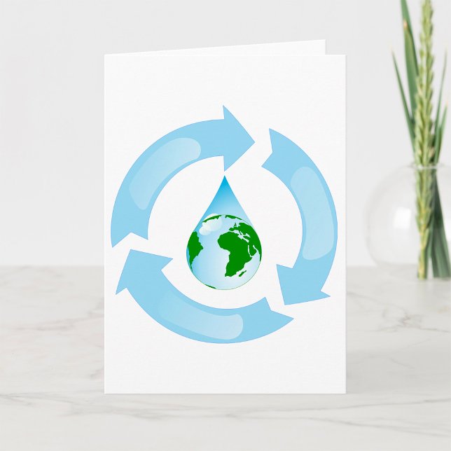 Water Recycling Greeting Cards (Creator Uploaded)