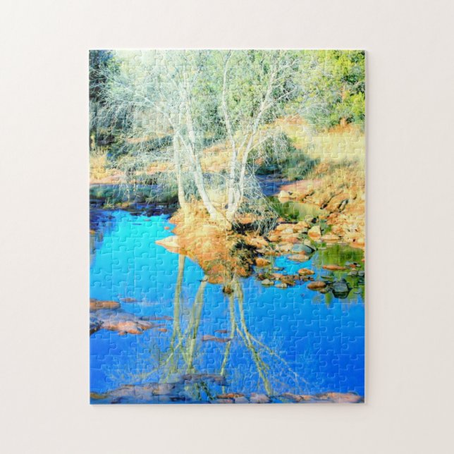 water reflection puzzle (Vertical)