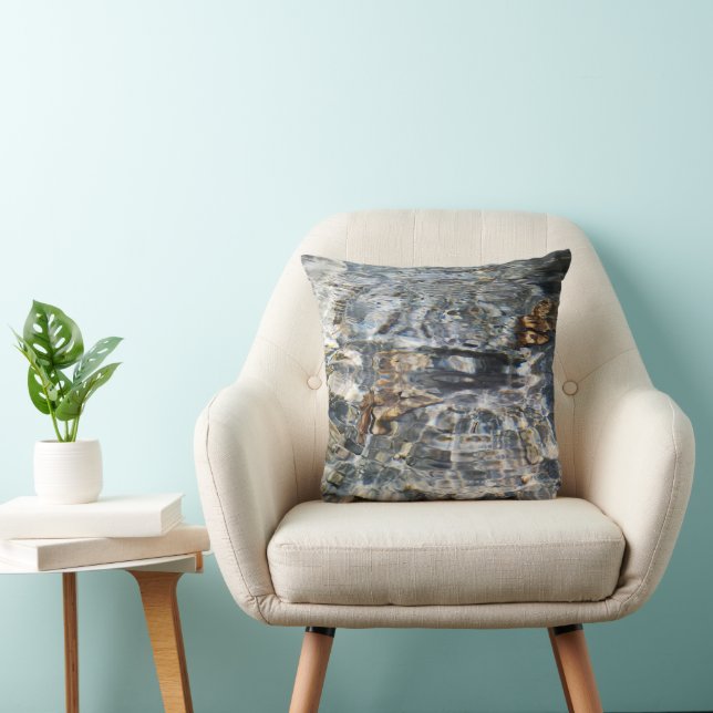 water reflection throw pillow (Chair)