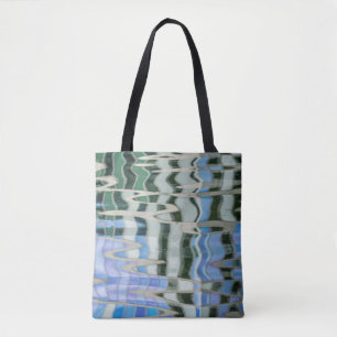 Water reflection tote bag
