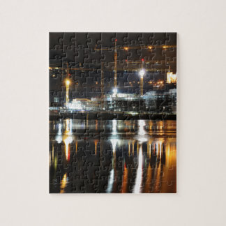 Water reflections in Oslo, Norway Jigsaw Puzzle