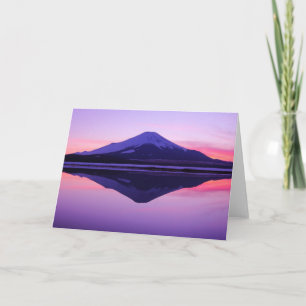 Water Reflections   "Sakasa-Fuji" Card