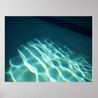 water refracted light poster