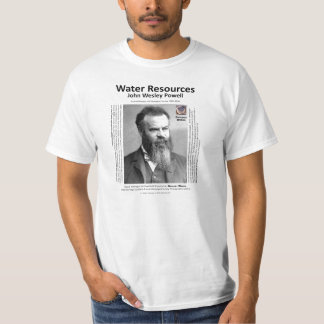 Water Resources II - John Wesley Powell T-Shirt