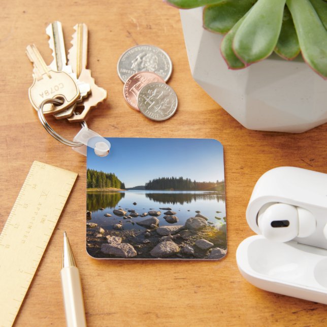 Water | Rhodope Mountains, Bulgaria Key Ring (Desk)
