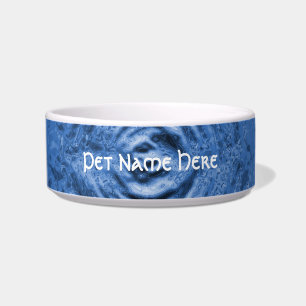 Water Ripple Blue Bowl