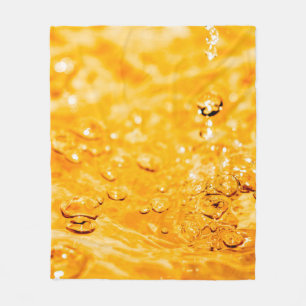 Water ripple liquid clean surface fleece blanket