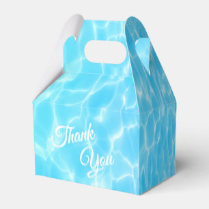 Water ripples Pool party Beach party Summer party  Favour Box