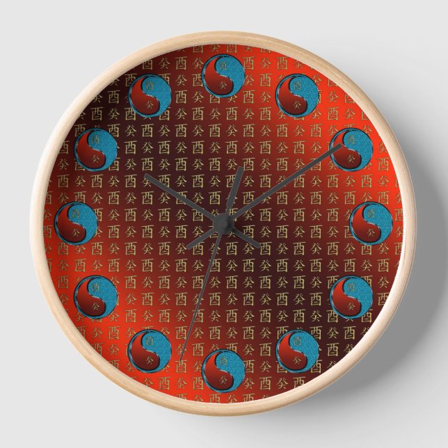 Water Rooster Clock (Front)