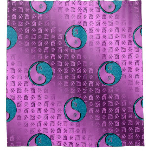 Water Rooster Shower Curtain