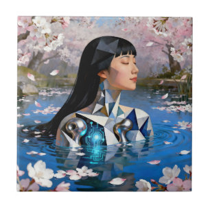 "Water’s Digital Dream" – A Digital Portrait       Tile