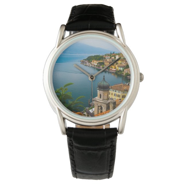 Water | San Benedetto Church Lake Garda, Italy Watch (Front)