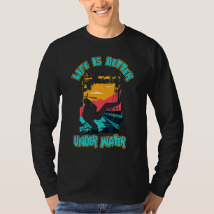 Water Scubadiving Sea Underwater Oxygen Diving Div T-Shirt