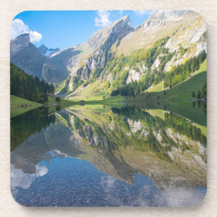 Water Seealpsee Lake Swiss Alps Switzerland Coaster