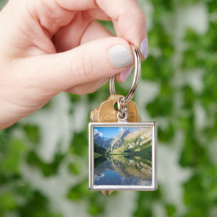 Water   Seealpsee Lake  Swiss Alps Switzerland Key Ring