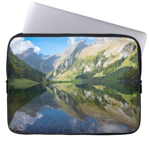 Water   Seealpsee Lake  Swiss Alps Switzerland Laptop Sleeve