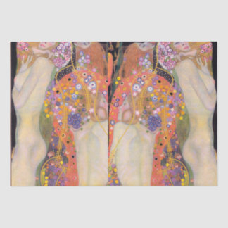 Water Serpents, Gustav Klimt Tissue Paper