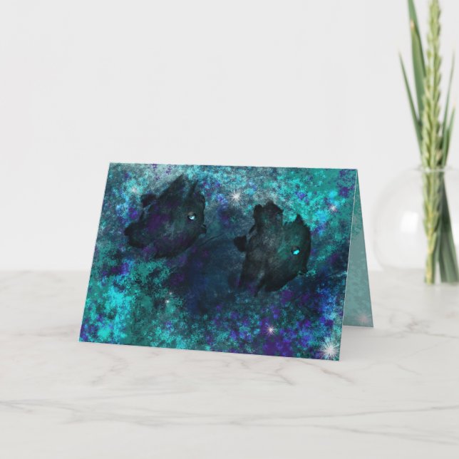 Water Shadows Card (Front)