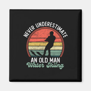 Water Ski Jet Ski Water Skiing Lover Summer Sport Magnet