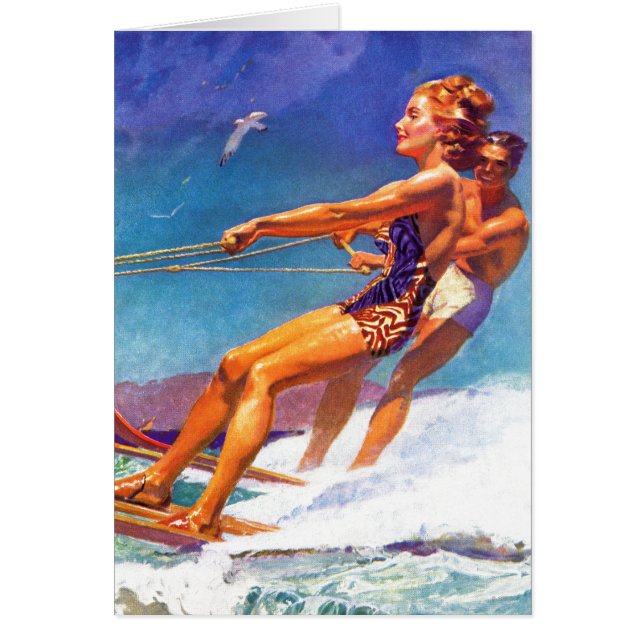 Water Skier by McClelland Barclay (Front)