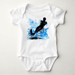Water Skiing Baby Bodysuit