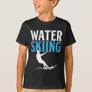 Water Skiing Beach Water Sports Ocean Sea Vacation T-Shirt