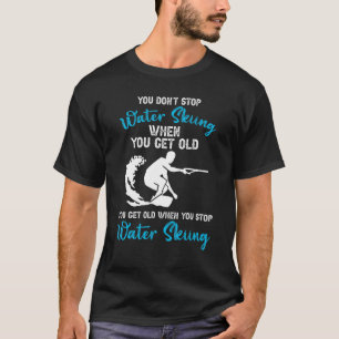 Water Skiing Designs For Men Women Water Skier Ath T-Shirt