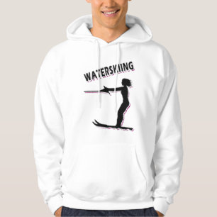 Water Skiing For Women Water Sports Hobby Hoodie