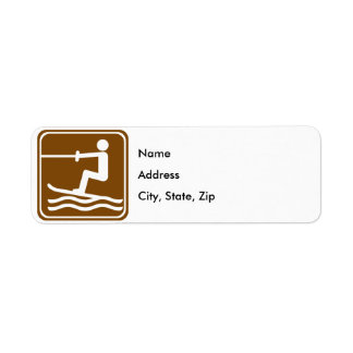 Water Skiing Highway Sign