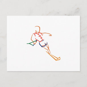 Water Skiing Postcard