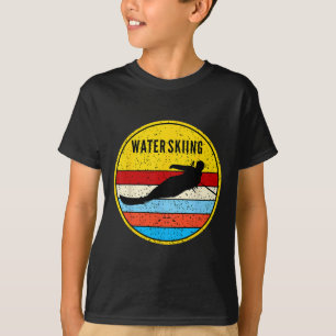 Water Skiing Retro Waterski Ski Water Sports T-Shirt
