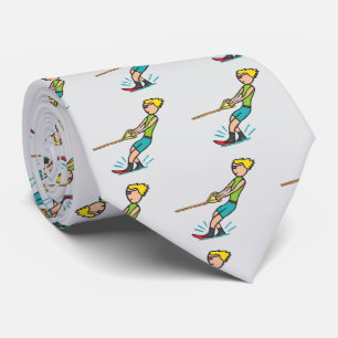 Water Skiing Tie
