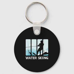 Water Skiing Vacation Summer Adventure Water Sport Key Ring