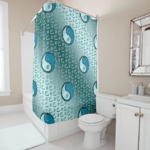 Water Snake Shower Curtain