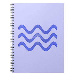 Water Spiral Notebook