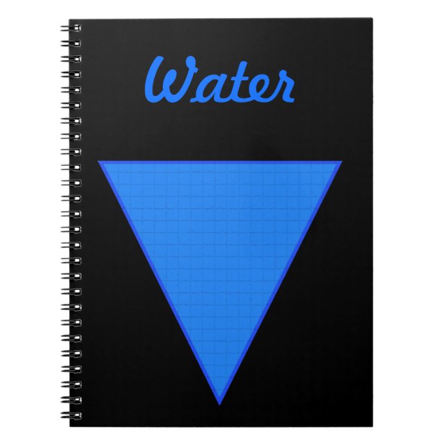 Water Spiral Notebook (Front)